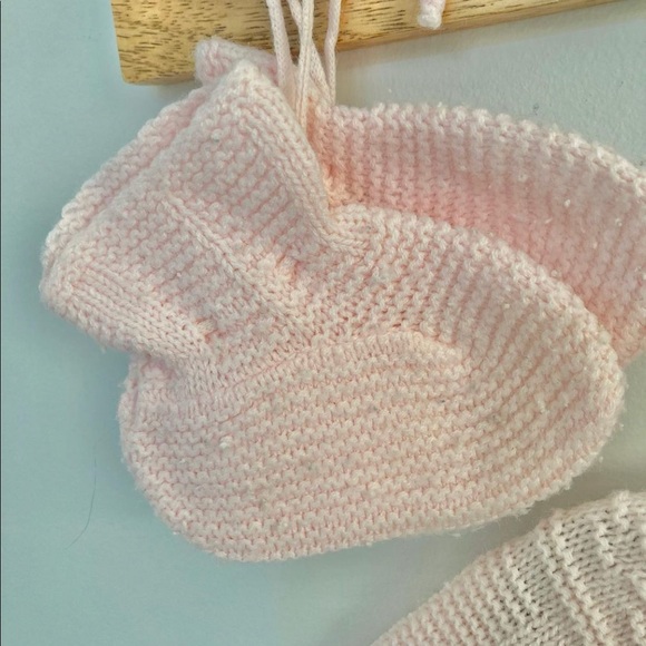 Handmade Knit Baby Set - Picture 3 of 3